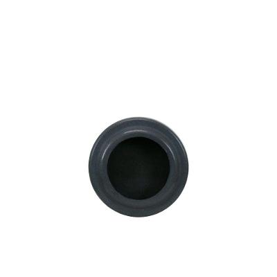 Prato Vaso Loft 13 X 3 Cm Cor 18 - Antique Preto