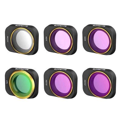 Kit de Filtros ND4/8/16/32 + MCUV + CPL para Drone DJI Mini 3 Pro