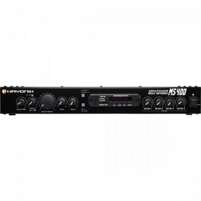 Amplificador 40W Rms Multi Setores Ms400 Hayonik.