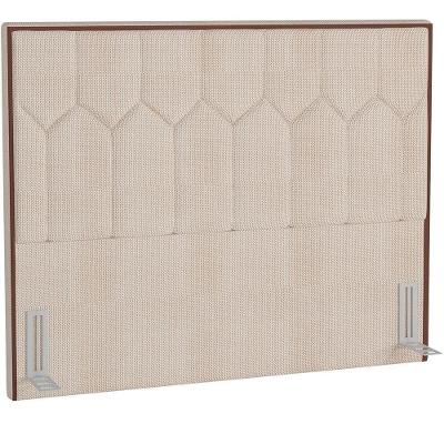 Cabeceira Cama Box Casal Queen 160cm P05 Londres Linho Creme