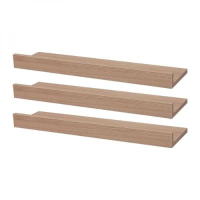 Kit 3 Prateleiras Porta Quadros 80 X 10cm Suporte Invisível