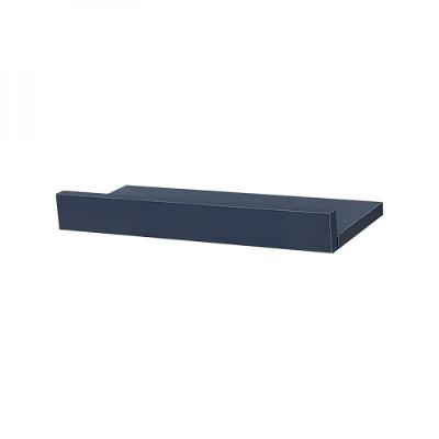Prateleira Porta Quadros 70 X 10cm Azul Suporte Invisível