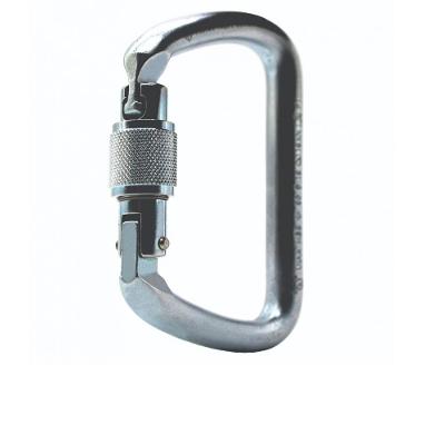 Mosquetão Usclimb Aço D Trava Rosca 60kn Nfpa Inovation