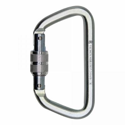 Mosquetão Sideup Aço D Trava Rosca 35kn Nbr En
