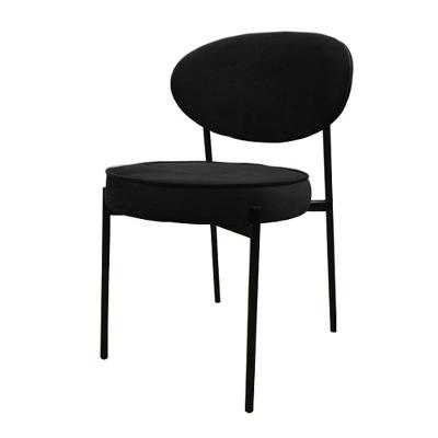 Cadeira Milano Aço Preto - Preto