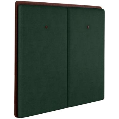 Cabeceira Solteiro 88 Cm Lizz Veludo Verde Soon Verde