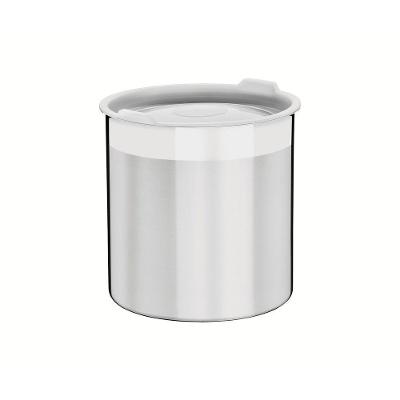 Pote Tramontina Cucina Em Aço Inox Para Mantimentos Com Tampa Plástica 14 Cm 2,3 L Tramontina
