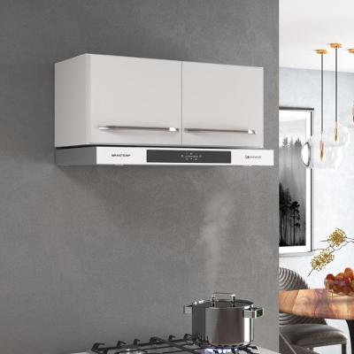 Armário Aéreo Modulado Para Geladeira Fidelitá Viena 70cm 2 Portas Branco