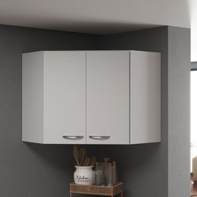 Armário Aéreo Modulado De Canto Fidelitá Viena 75cm 2 Portas Branco