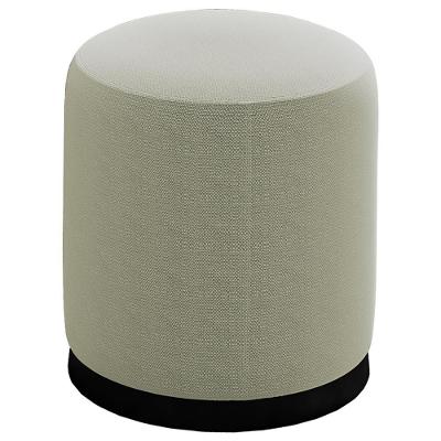 Puff Puf Para Sala Base Metal Saien Linho Sl 76 Peer Sl 76