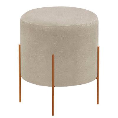 Puff Banqueta Castellar Móbile Odim Luxo Off White