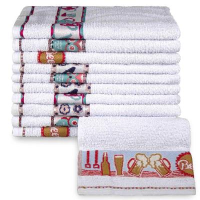 Kit 5 Panos De Prato Atoalhado Premium - Central Toalhas