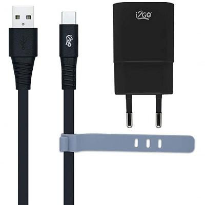 Kit Tomada + Cabo Usbc I2gkit001bk