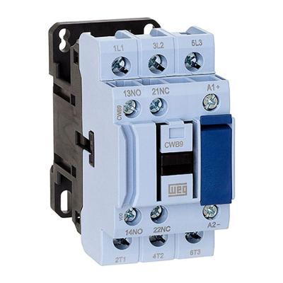 Contator Cwb9-11-30d02 24vca 9a 1na 1nf Tripolar Weg