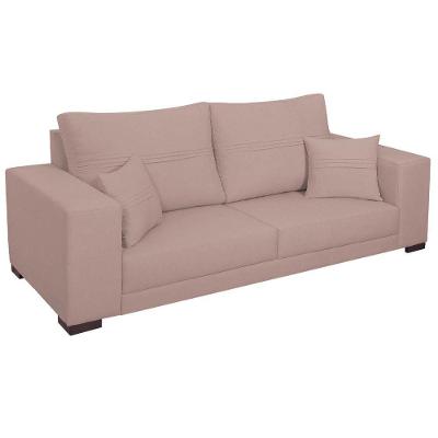 Sofá 2 Lugares Madri Suede - Amarena Móveis Cor Rosê