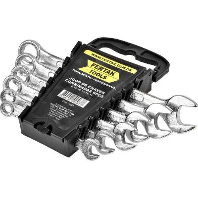 Jogo Chave Combinada 6 Peças 8 A 17mm - Fertak