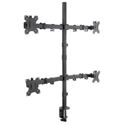 Suporte Articulado Para 4 Monitores Base Morsa V48c Central Suportes