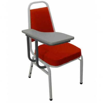 Cadeira Universitária Empilhável Linha Hotel Plus Vermelho.