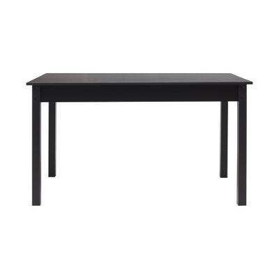 Mesa De Jantar Ditália Ja-225 Cor:preto Preto