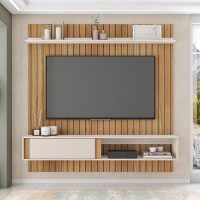 Painel Bancada Para Tv Até 65 Polegadas Marrom Sena Caemmun