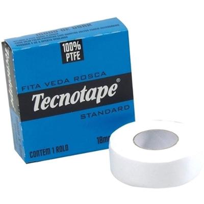 Fita Veda Rosca 18mm X 05m ( 10 Peças) Tecnotape