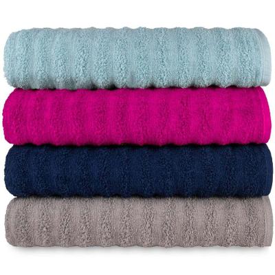 Kit 4 Toalhas Banhão Gigante Super Absorção Macia - Ocean - Kit 2
