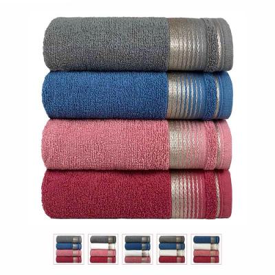 Kit 4 Toalhas De Rosto Sublime 45x80cm - Central Toalhas - Kit 1