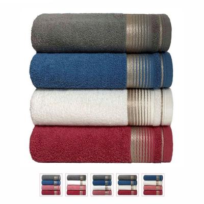 Kit 4 Toalhas De Rosto Sublime 45x80cm - Central Toalhas - Kit 4