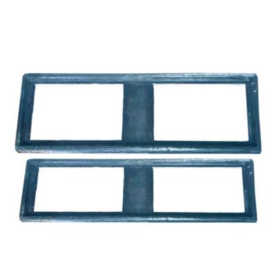Suporte Para Ralo Linear Para área Externa Piscina Grelha De Alumínio. 10x50x1 Cm
