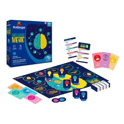 Jogo De Tabuleiro Inteligentemente 121 Peças Xalingo