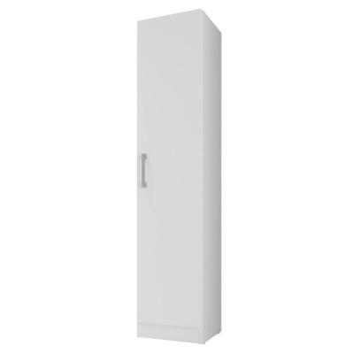 Armario Multi 1 Porta Suporte Vassoura Lavanda Kits Paraná Cor:branco White Branco White