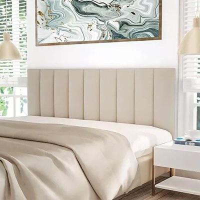 Kit 10 Placas Estofadas Cabeceira Cama King 20x60cm Dourado