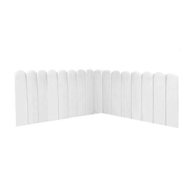 Cabeceira Painel Cama King Box Nuvem Suede Sandy 195 Cm Cor:branco