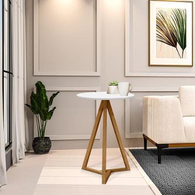 Mesa Lateral Classic Branco-nature - Tebarrot