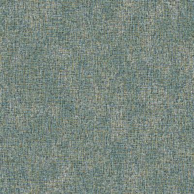 Papel De Parede Linho Azul Com Listras Douradas Rolo Com 10 X0,53mts.