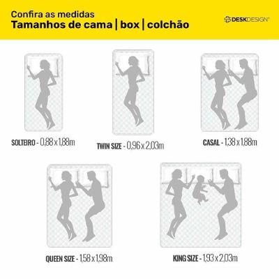 Cabeceira Cama Box Casal Dublin 140cm Suede Cinza Claro - Abmaza