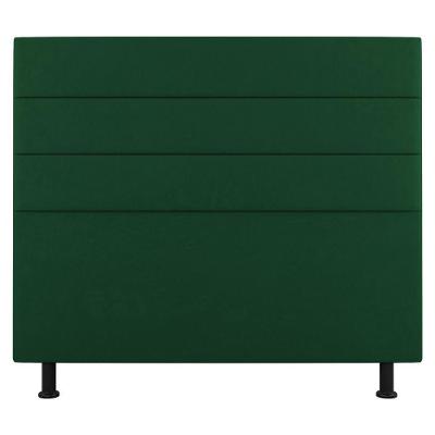 Cabeceira Cama Box Casal King Size Malik 195cm Suede Verde - Abmaza
