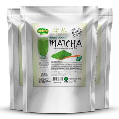 Kit 3 Matcha Puro E Organico Sóluvel 30g Unilife