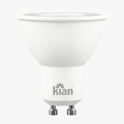 Kit 5 Lâmpadas Led Mr16 6,5w 2700k Branca Morna Bivolt