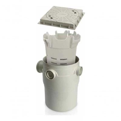 Caixa Gordura Com Tampa E Cesto 300mm Amanco