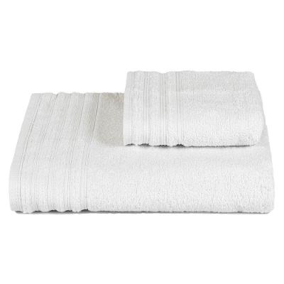 Jogo De Toalha Gigante Fio Penteado 2 Peças - Twist - Branco