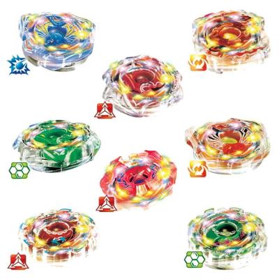 Pião De Batalha C- Lançador Zip Zap C- Luz - Dm Toys