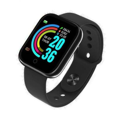 Relogio Inteligente Smartwatch D20 Preto + Fone Bluetooth