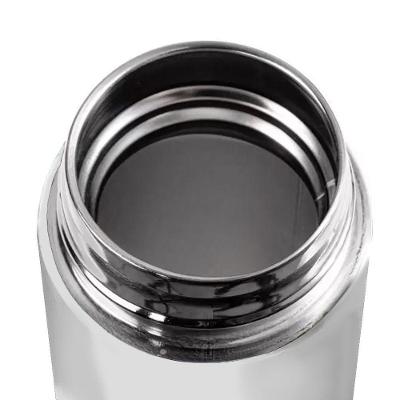 Garrafa Térmica Inteligente De Inox 500ml Tampa C-sensor De Temperatura Led água Café Chá Branco
