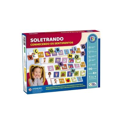 Jogo Soletrando - Conhecendo Os Sentimentos - Pais E Filhos