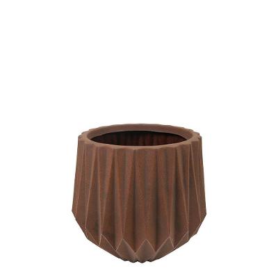 Vaso Aresta 20 X 21 Cm Cor 09 - Antique Rusty