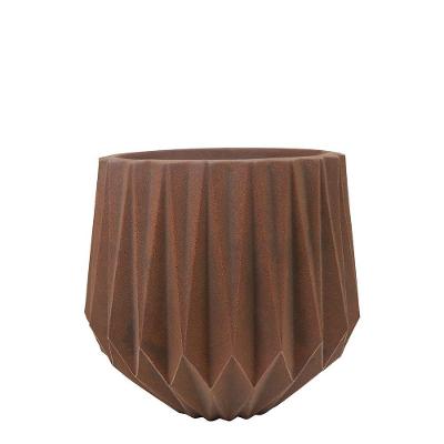 Vaso Aresta 27 X 29 Cm Cor 09 - Antique Rusty