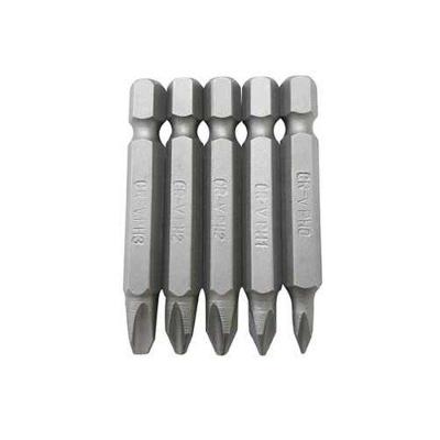 Jogo De Bits Phillips Com 05 Peças - Longo 50mm - Fertak