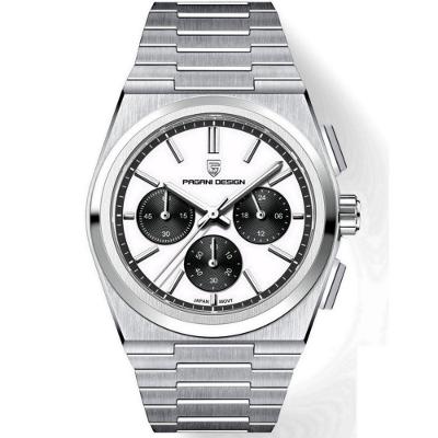 Relogio Masculino De Quartzo De Luxo Vidro Safira Moda Casual Esportiva