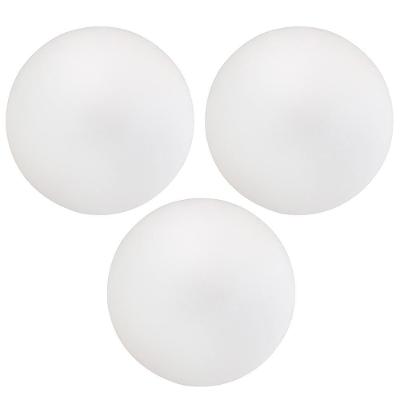 Kit 03 Assentos Redondo Banqueta Cadeira Estofados Poltronas H02 Corino Branco 35 Cm - Lyam Decor